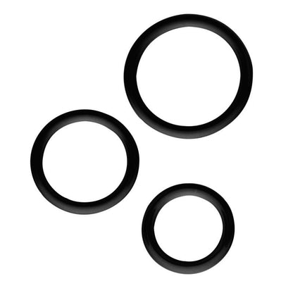 Magnum Force Cock Ring Set Black GK Power