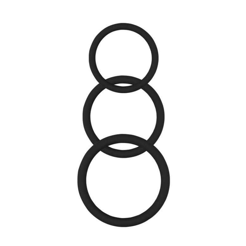 Magnum Force Cock Ring Set Black GK Power