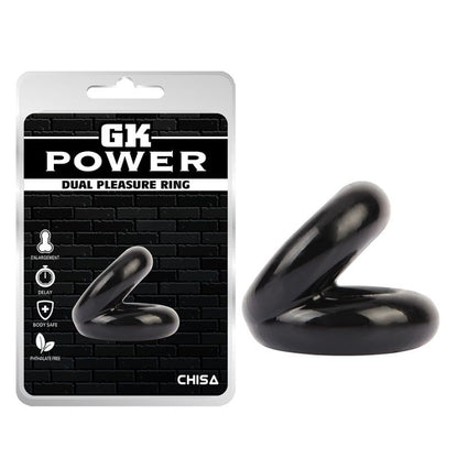 Dual Pleasure Ring Black GK Power
