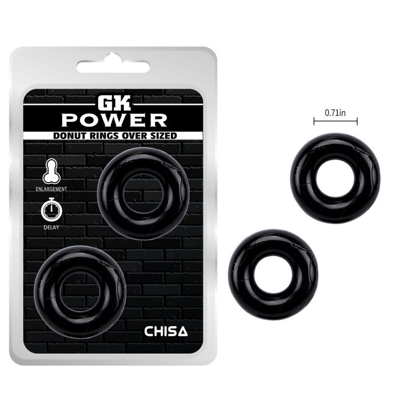Mega Donut Rings Twin Pack GK Power