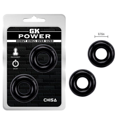 Mega Donut Rings Twin Pack GK Power