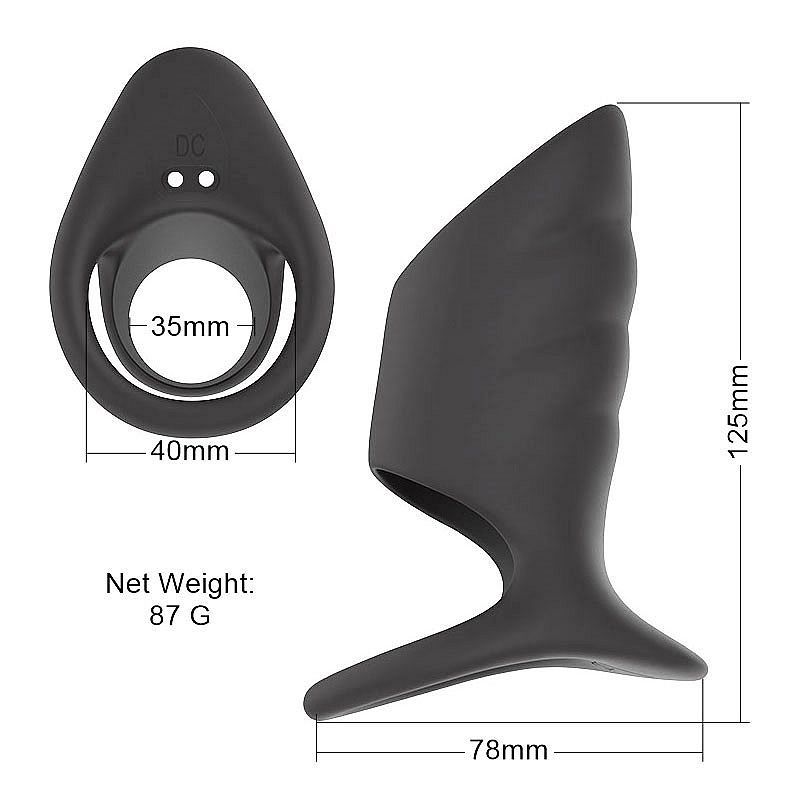 Surge Vibrating Penis Sleeve Cock Ring Daytona