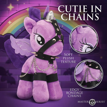 Raven Plum Bondage Pony Master Series