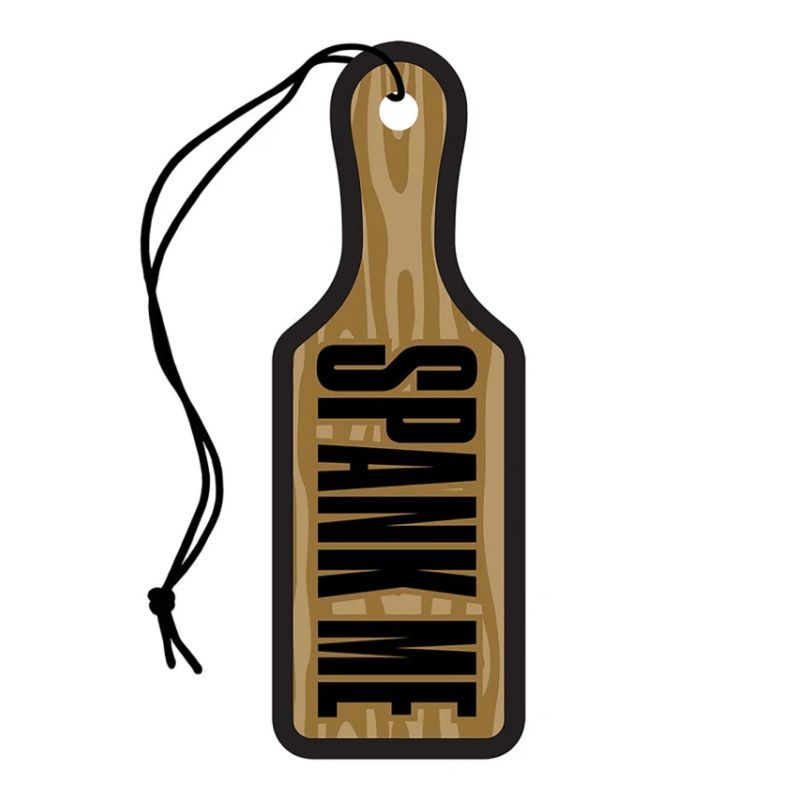 Spank Me Paddle Air Freshener Wood Rocket