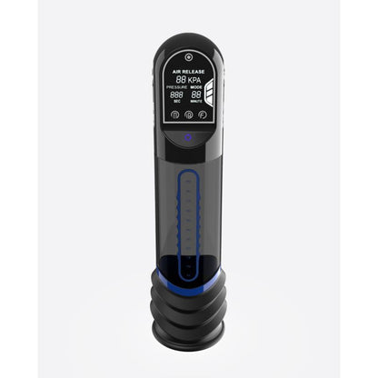 ISP90 Curve Infrared Automatic LCD Penis Pump Blue Peak Performa