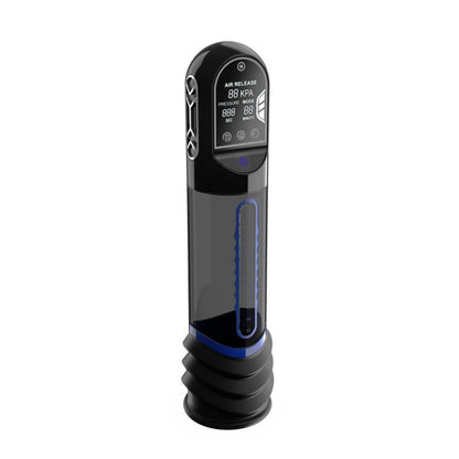 ISP90 Curve Infrared Automatic LCD Penis Pump Blue Peak Performa