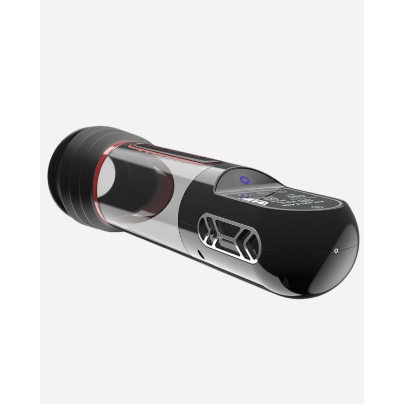 ISP90 Curve Infrared Automatic LCD Penis Pump Red Peak Performa