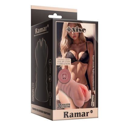 Ramar Realistic Vibrating Anal Vaginal Masturbator XISE