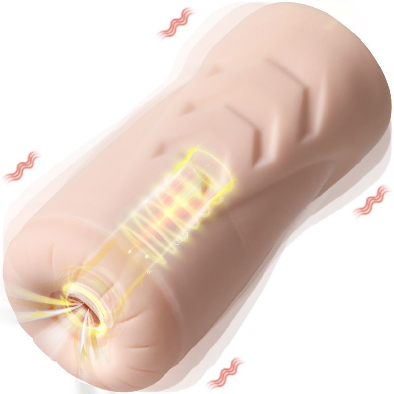 Suctroker Dual Density Vibrating Sucking Vaginal Masturbator V1 XISE