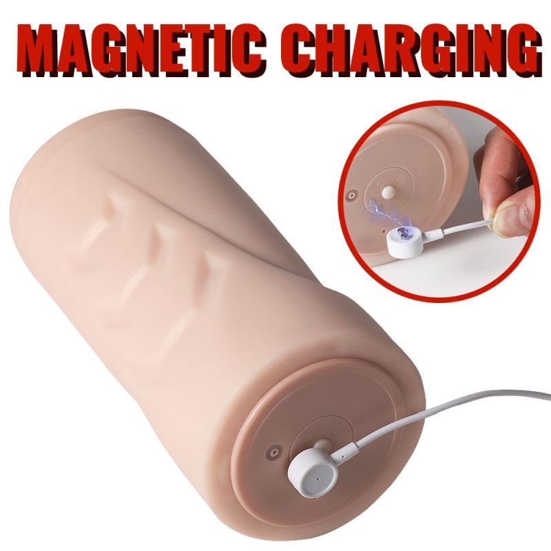 Suctroker Dual Density Vibrating Sucking Vaginal Masturbator V1 XISE