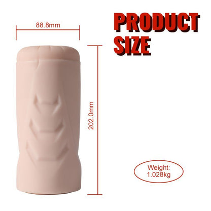 Suctroker Dual Density Vibrating Sucking Vaginal Masturbator V1 XISE