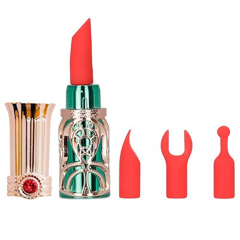 Emerald Kiss 4 In 1 Lipstick Vibrator BMS Factory