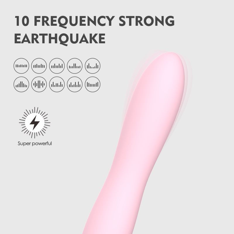 Bella Silicone 140mm Bullet Massager Pink SXE