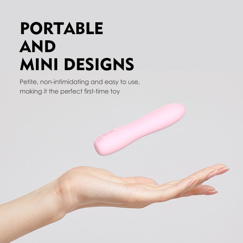 Bella Silicone 140mm Bullet Massager Pink SXE