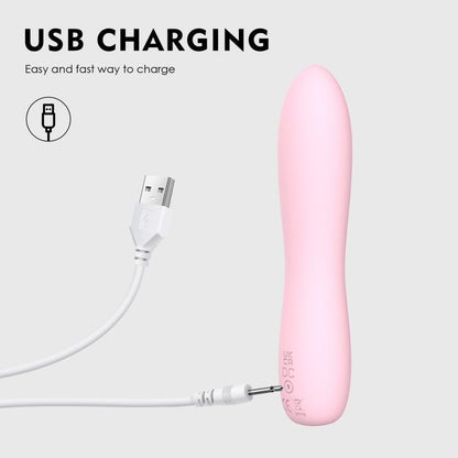 Bella Silicone 140mm Bullet Massager Pink SXE