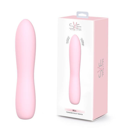 Bella Silicone 140mm Bullet Massager Pink SXE