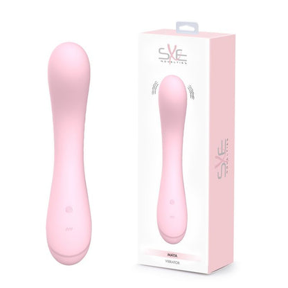 Maya Curve Silicone Vibrator Pink SXE