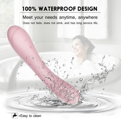 Maya Curve Silicone Vibrator Pink SXE