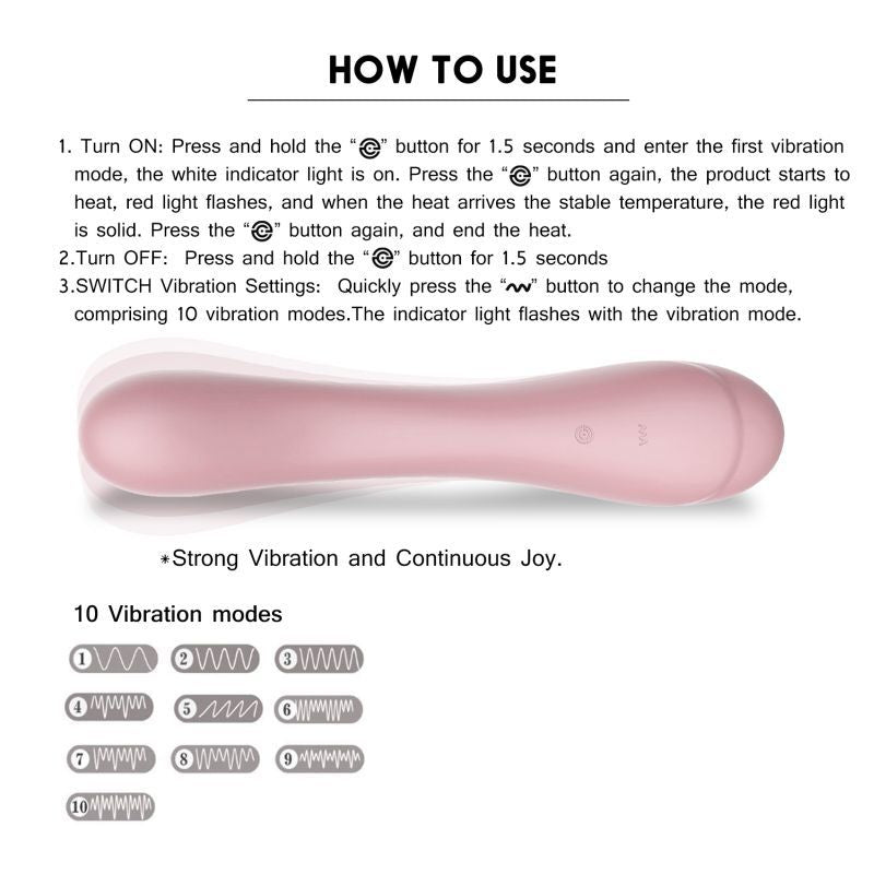 Maya Curve Silicone Vibrator Pink SXE