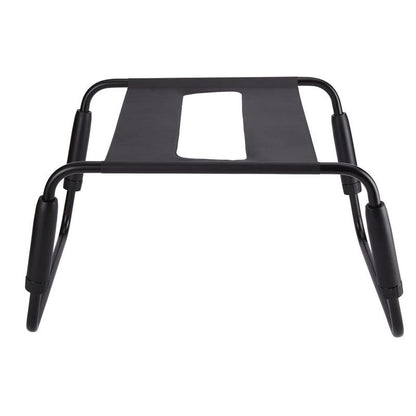 Sex Chair Adjustable Height Black TPU Seat Daytona