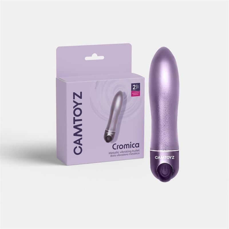 Cromica Metallic Bullet Vibrator CAMTOYZ