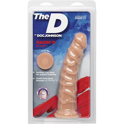 The D Ragin D 8" with Suction Cup (Vanilla)