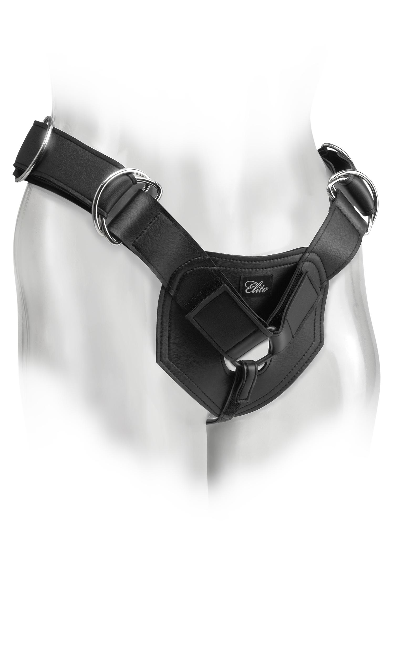 Fetish Fantasy Elite Universal Heavy-Duty Harness - Black Pipedreams