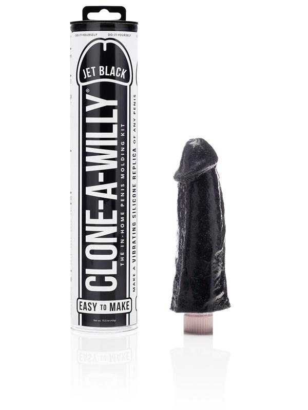 Clone a Willy Original Silicone Jet Black Empire Labs
