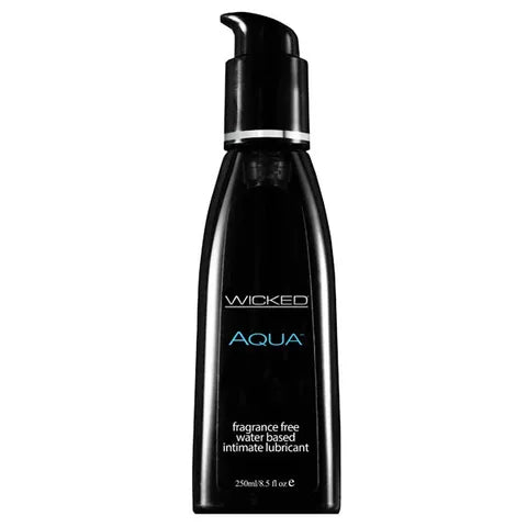 Wicked Aqua Enriched W/ Aloe & Vitamin E Lubricant 120 Ml  - Club X