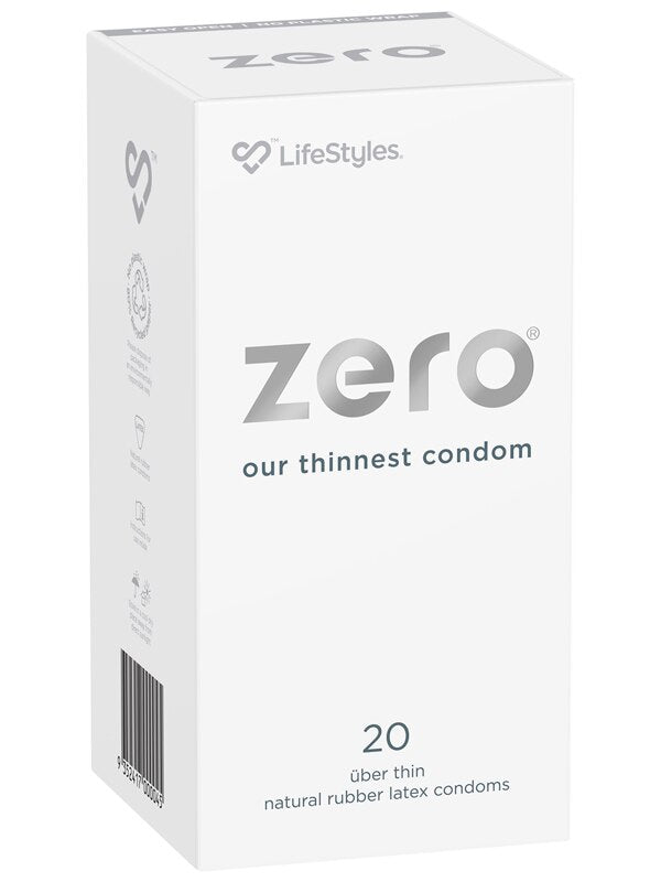 Lifestyles Healthcare Zero Uber Thin 20s Condoms LifeStyles