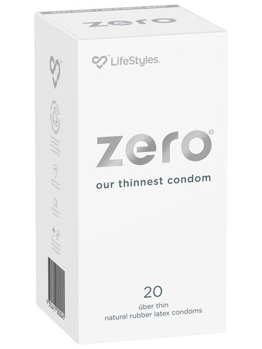 Lifestyles Healthcare Zero Uber Thin 20s Condoms LifeStyles
