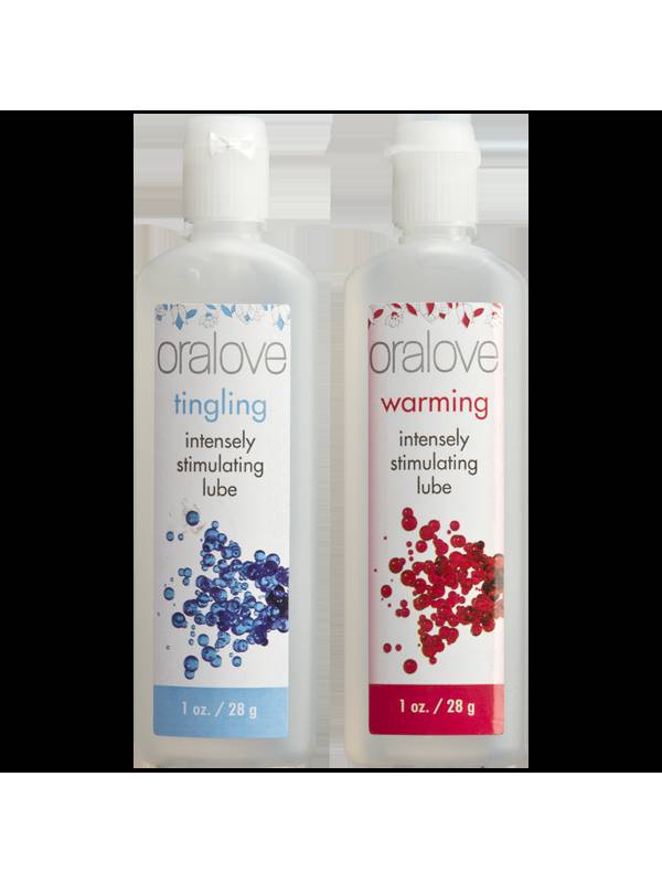 Oralove Dynamic Duo Lickable Lubes - Warming & Tingling Doc Johnson