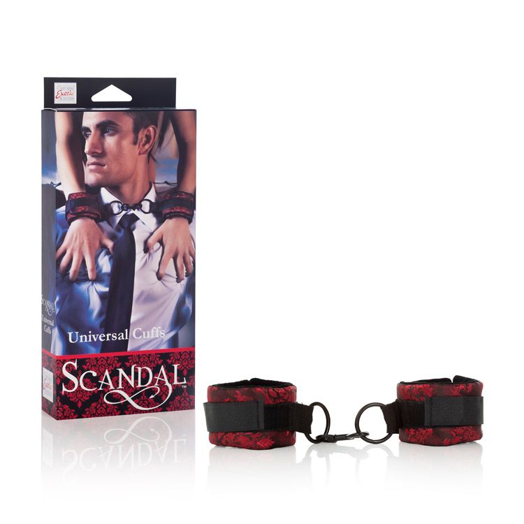 Scandal Universal Adjustable Soft and Plushy Cuffs California Exotic Novelties