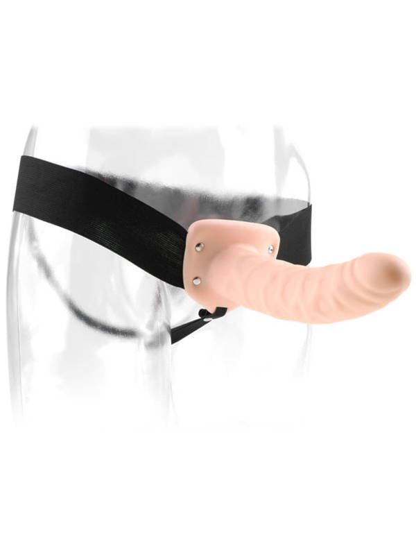 Fetish Fantasy Series 8'' Hollow Strap-On Pipedreams