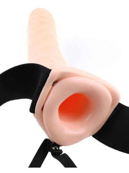 Fetish Fantasy Series 8'' Hollow Strap-On Pipedreams