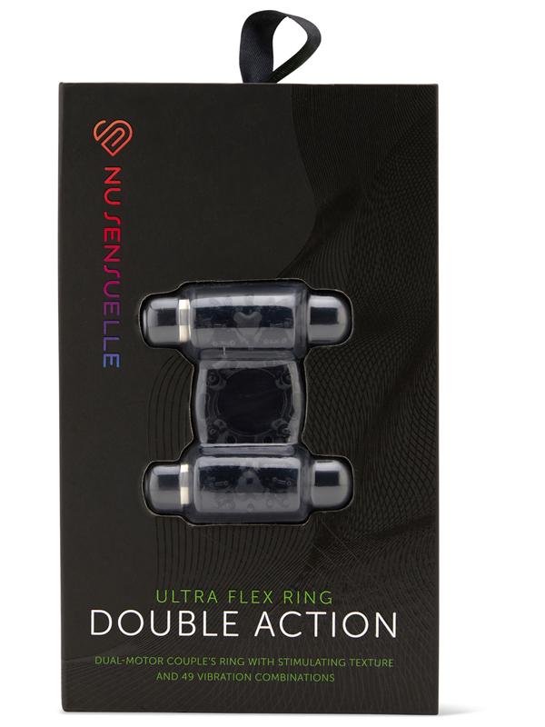 Nu Sensuelle Double Action Vibrating Cockring Nu Sensuelle