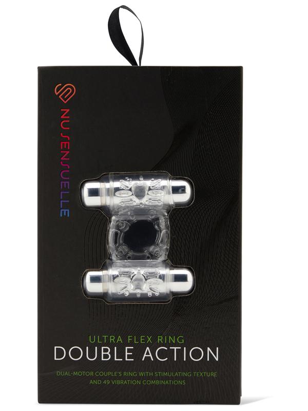 Nu Sensuelle Double Action Vibrating Cockring Nu Sensuelle