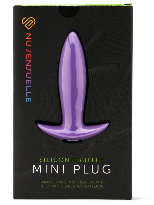 NU Sensuelle Mini Plug 15 Function Purple Nu Sensuelle