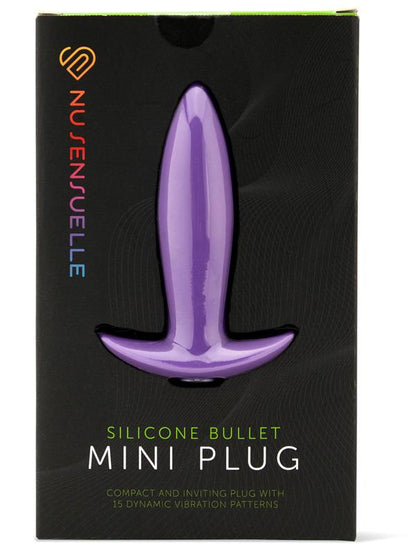 NU Sensuelle Mini Plug 15 Function Purple Nu Sensuelle