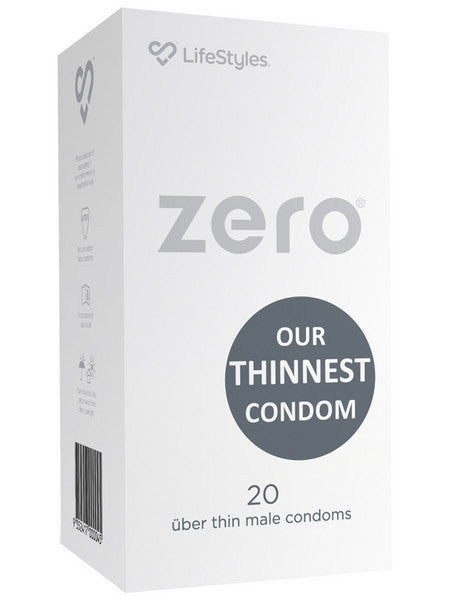 Lifestyles Healthcare Zero Uber Thin 20s Condoms  - Club X