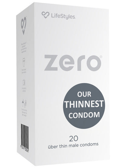 Lifestyles Healthcare Zero Uber Thin 20s Condoms  - Club X