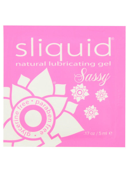 Sliquid Naturals Sassy Pillows .17 Oz  - Club X