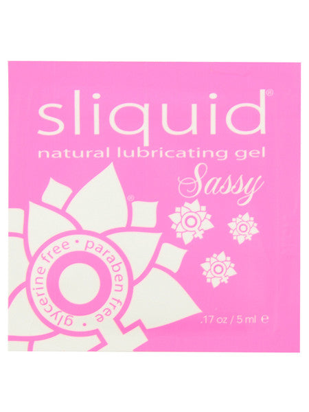 Sliquid Naturals Sassy Pillows .17 oz  - Club X