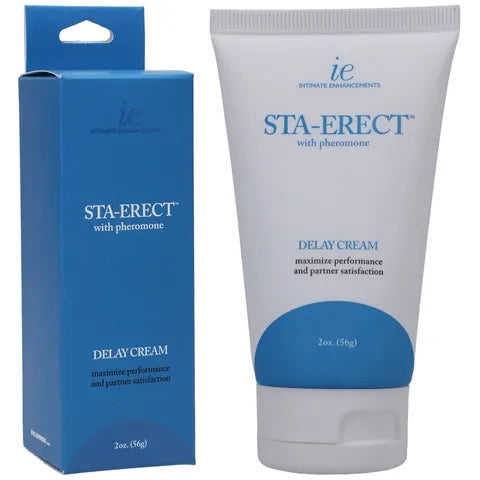 Sta-Erect Delay Cream for Men - 56 g Tube  - Club X