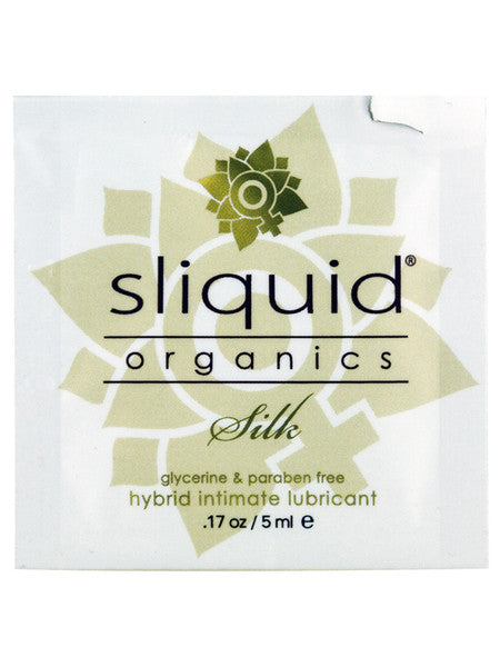 Sliquid Organics Silk Pillows .17 Oz  - Club X