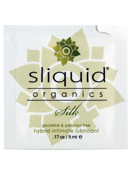 Sliquid Organics Silk Pillows .17 oz  - Club X