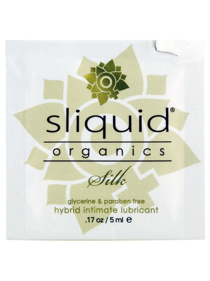 Sliquid Organics Silk Pillows .17 oz  - Club X