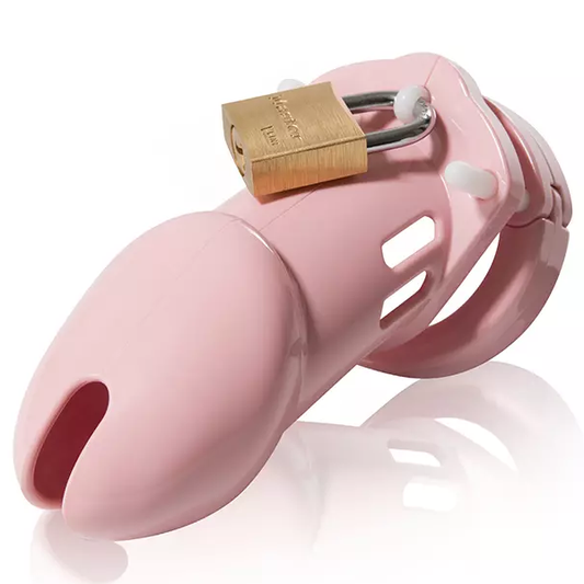 Cb 6000 Pink - Male Chastity Cock Cage Kit  - Club X