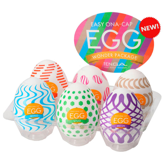Egg Wonder Package 6 pack Masturbator  - Club X