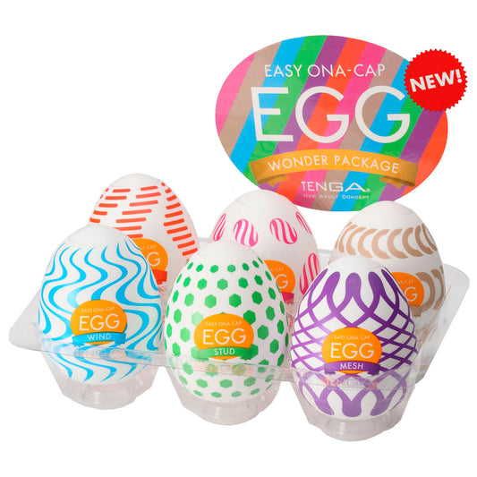 Egg Wonder Package 6 Pack Masturbator  - Club X